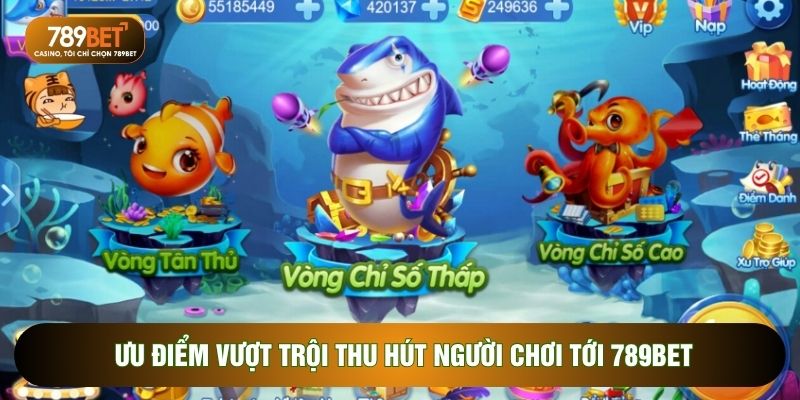 Ưu điểm vượt trội thu hút người chơi tới 789Bet